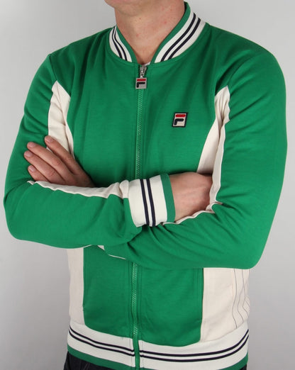 Fila Vintage Mk1 Settanta Track Top Kelly Green