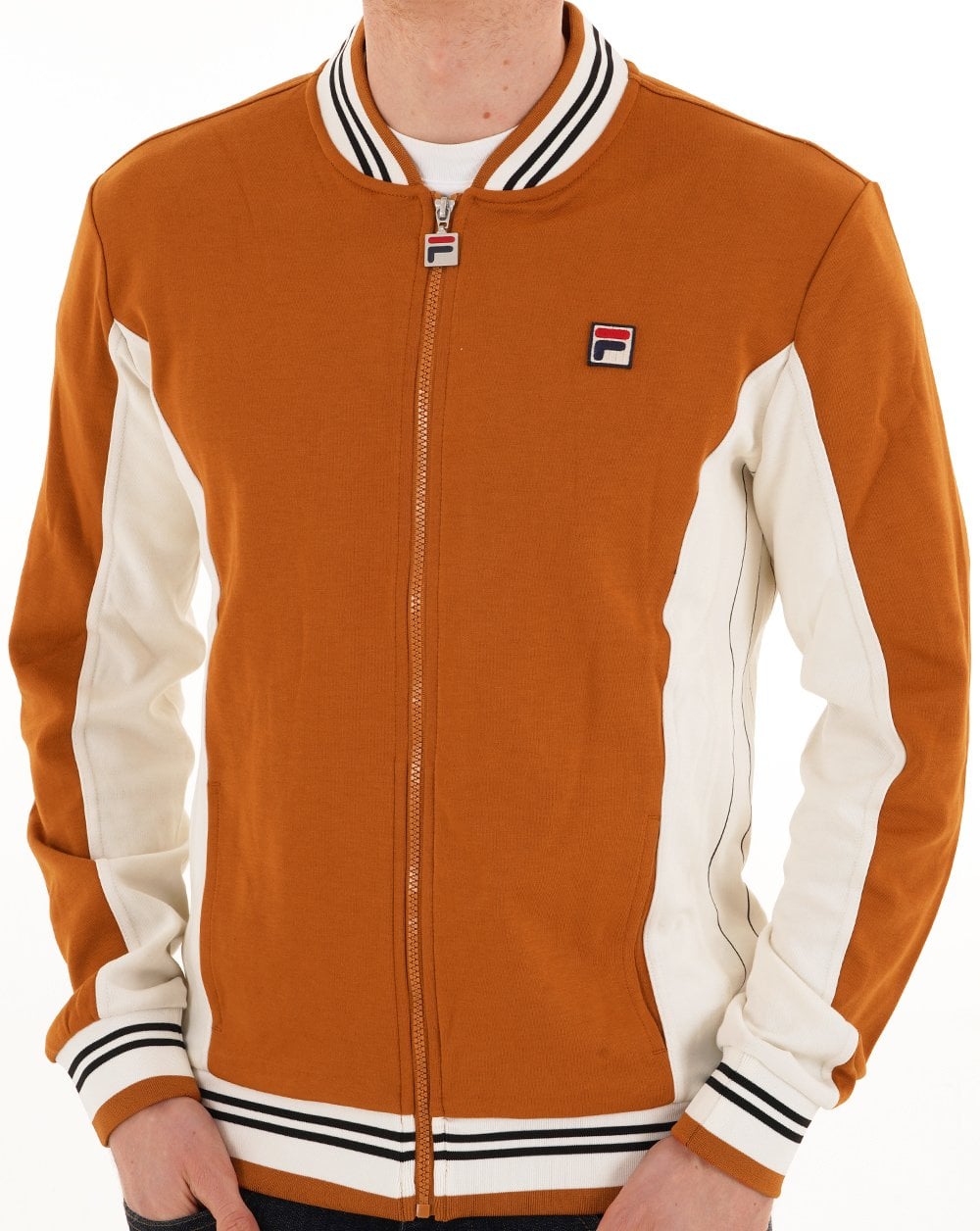 Fila Vintage MK1 Settanta Track Top Spice - Gardenia