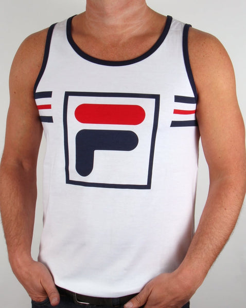 Fila Vintage Mondo Vest White
