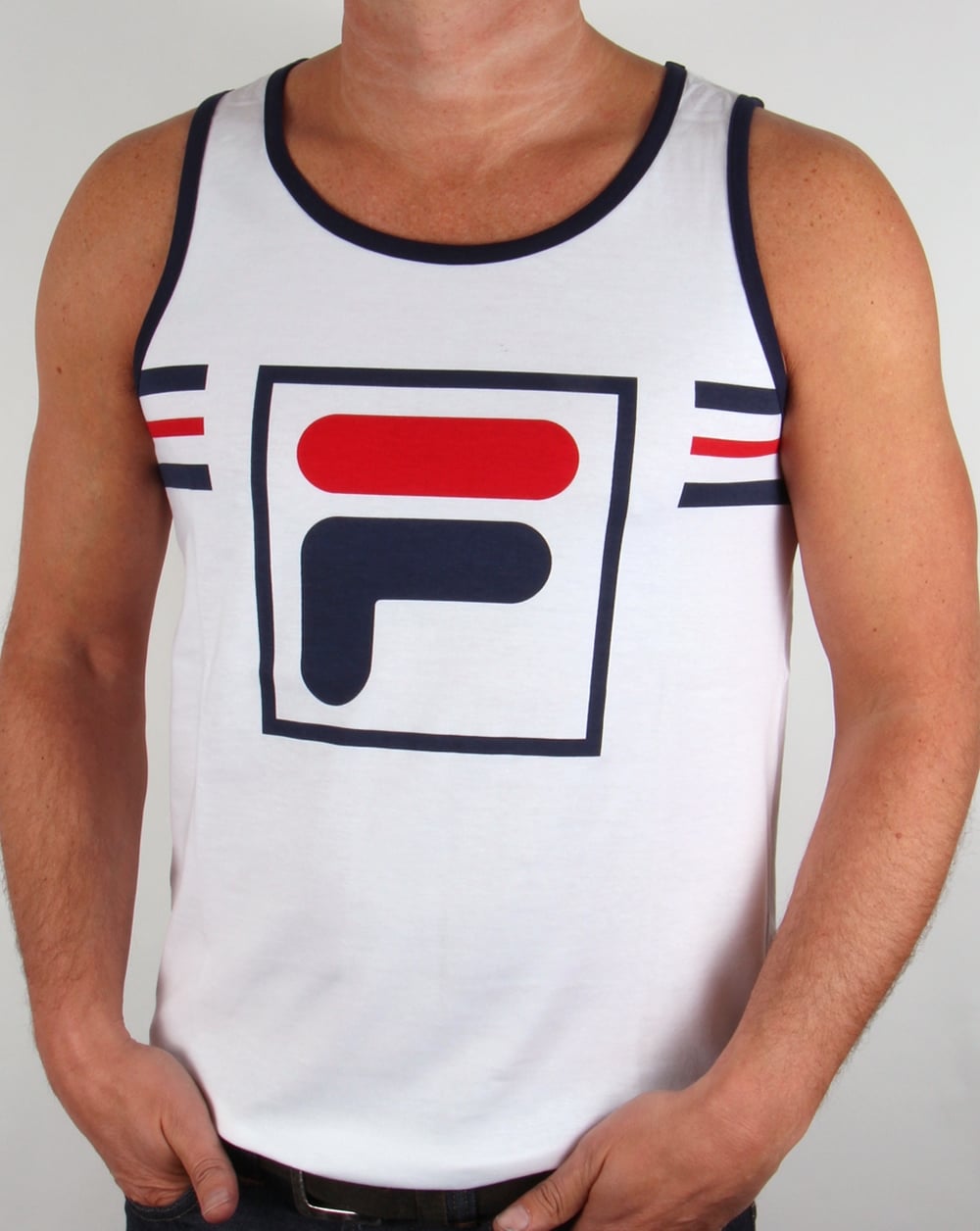 Fila Vintage Mondo Vest White