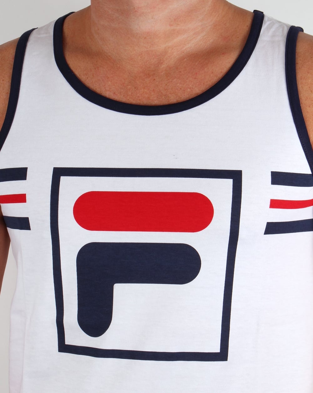 Fila Vintage Mondo Vest White