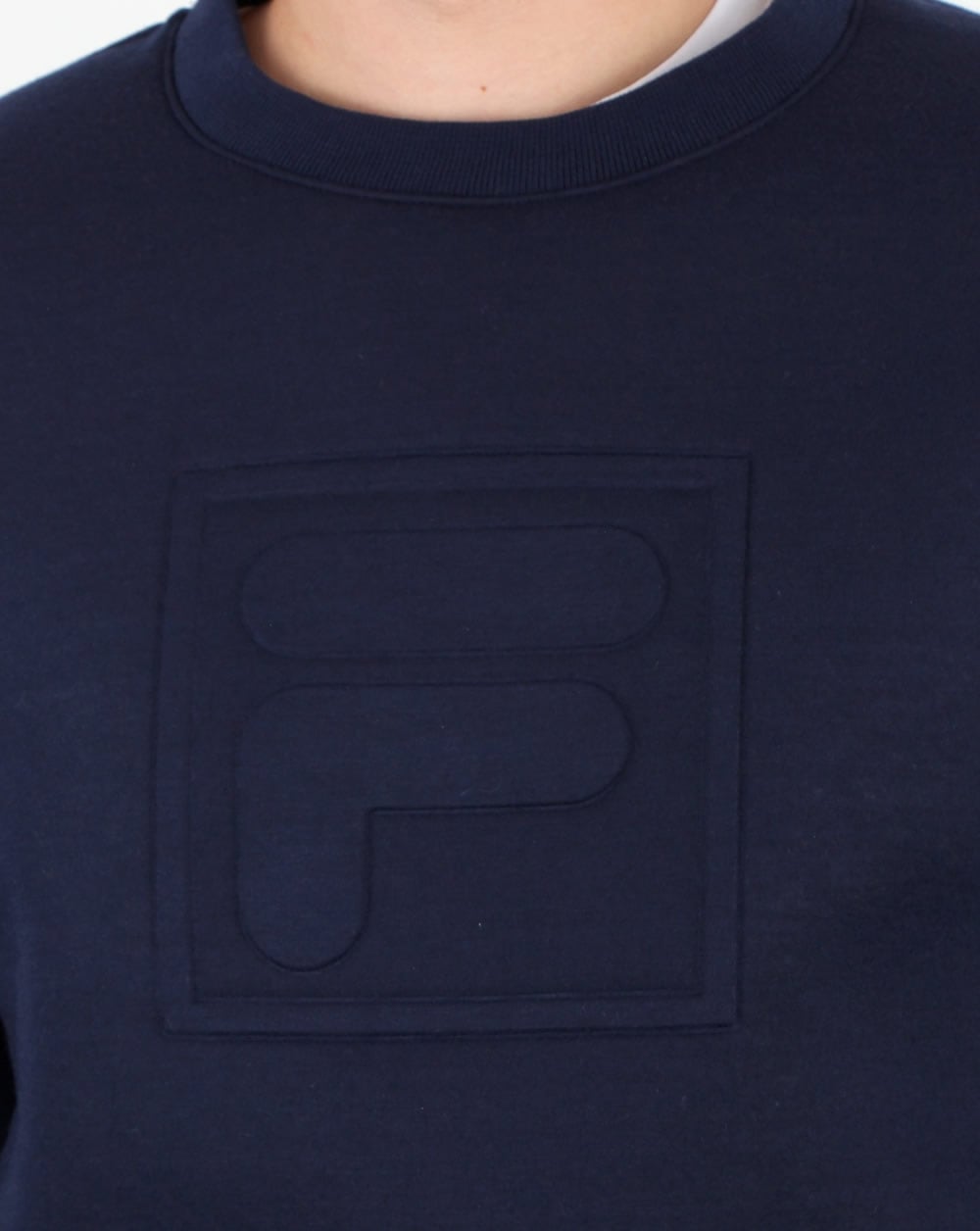 Fila Vintage Nardin Sweatshirt Navy