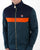 Fila Vintage Nash Track Top Dark Teal/Navy/Orange