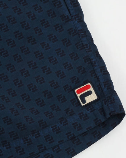 Fila Vintage Naso Swim Shorts Navy