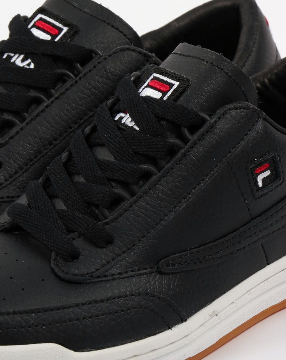 Fila Vintage Original Tennis Trainers Black/Gum