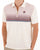 Fila Vintage Paco Velour Zip Polo Gardenia