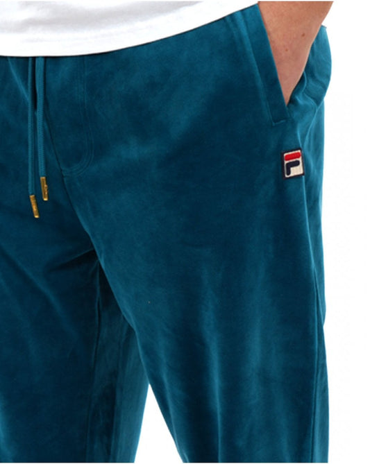 Fila Vintage Fila Vintage Premium Velour Track Pants Lagoon