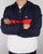 Fila Vintage Qtr Zip Overhead Jacket Navy/White/Red