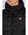 Fila Vintage Quilted Hooded Jacket Black