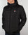 Fila Vintage Quilted Hooded Jacket Black