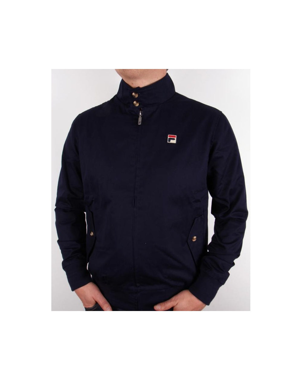 Fila Vintage Quintino Harrington Jacket Navy