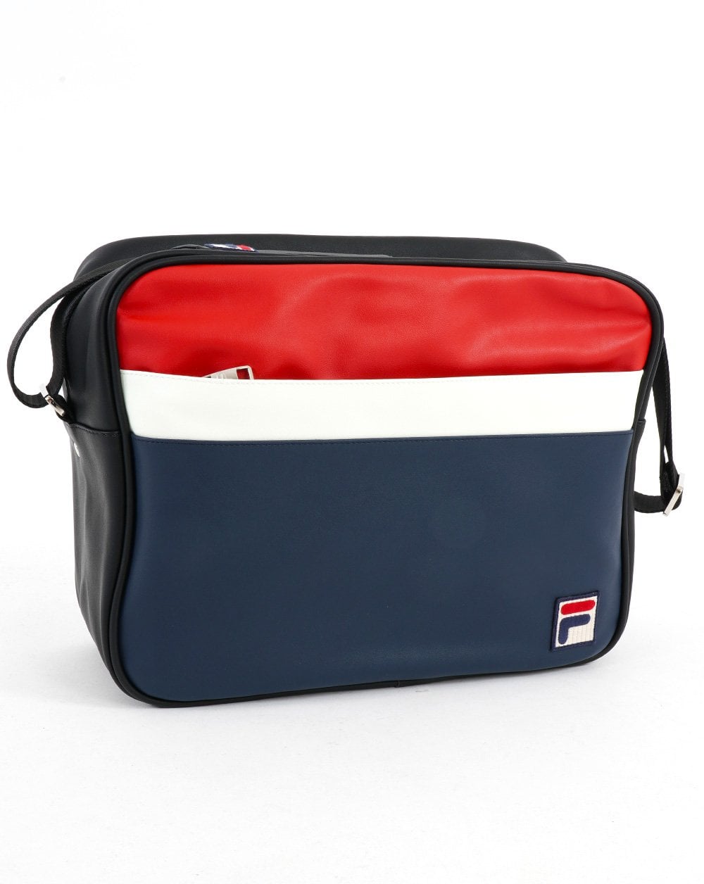 Fila Vintage Reece Messenger Bag Navy/White/Red