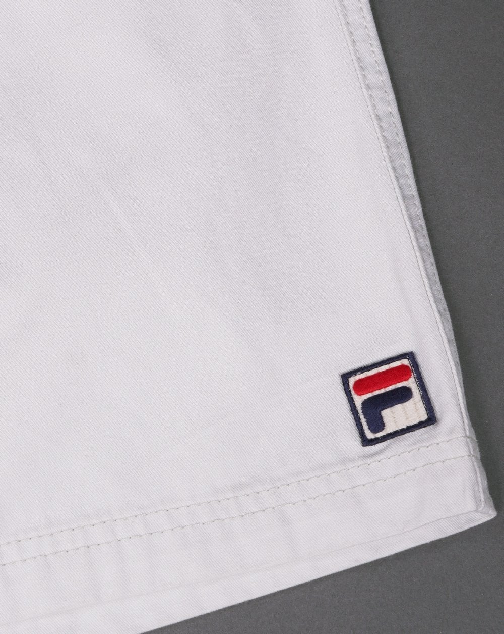 Fila Vintage Relaxed Chino Shorts Cloud Grey