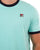 Fila Vintage Ringer T Shirt Aruba Blue/Navy