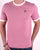 Fila Vintage Ringer T Shirt Foxglove Pink/Off White