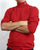 Fila Vintage Roll Neck Red