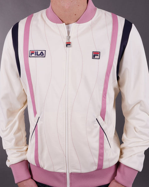 Fila Vintage Settanta Wave Mk4 Track Top Off White
