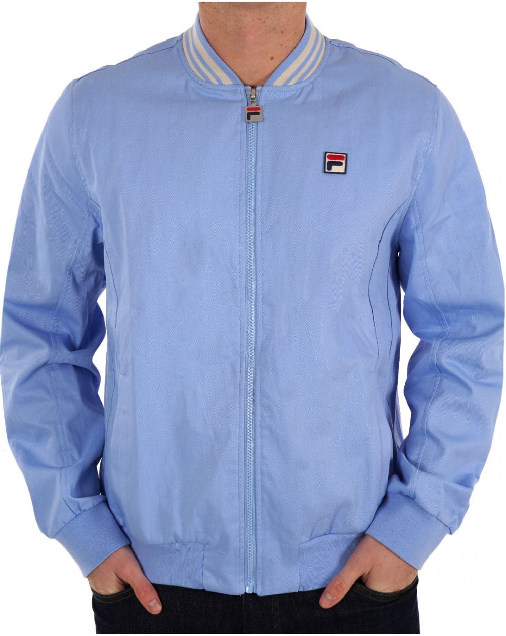 Fila Vintage Stefano Twill Jacket Vista Blue