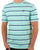 Fila Vintage Striped T Shirt Aruba Blue