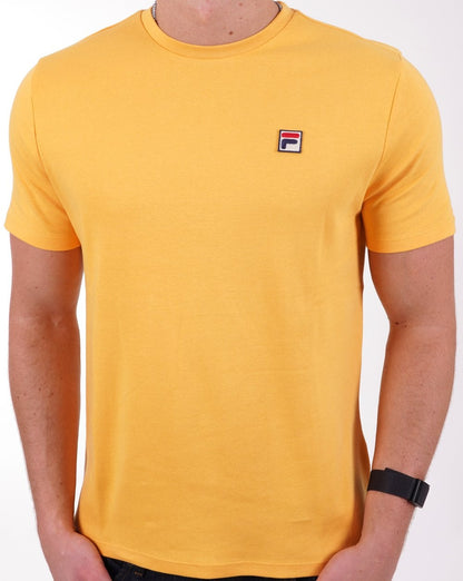 Fila Vintage Sunny T Shirt Amber Yellow