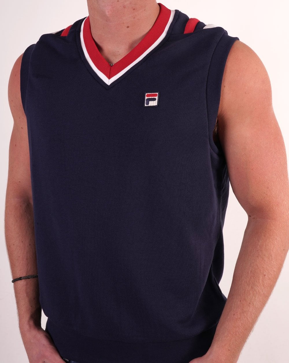 Fila Vintage Tank Sweat Vest Navy