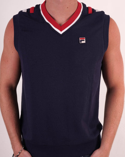 Fila Vintage Tank Sweat Vest Navy
