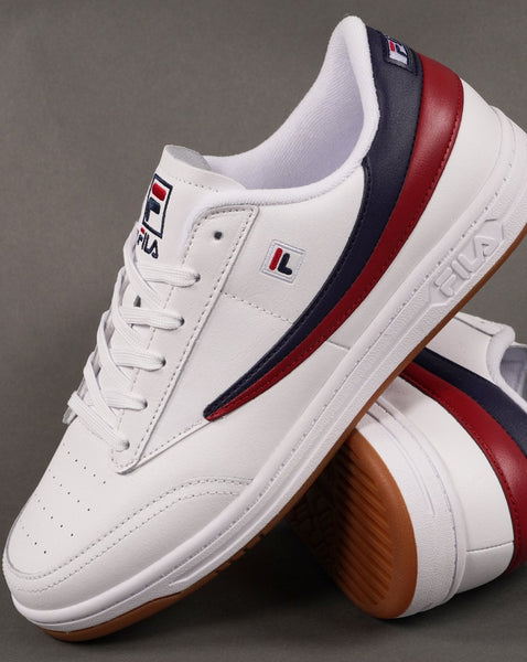 Fila Vintage Tennis 88 Trainers White Navy Red