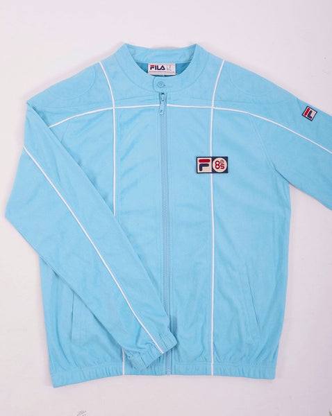 Fila Vintage Terrinda Mk3 Pro Badge Track Top Aqua/white