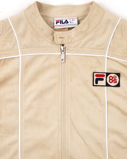 Fila Vintage Terrinda MK3 Pro Badged Track Top Bone White