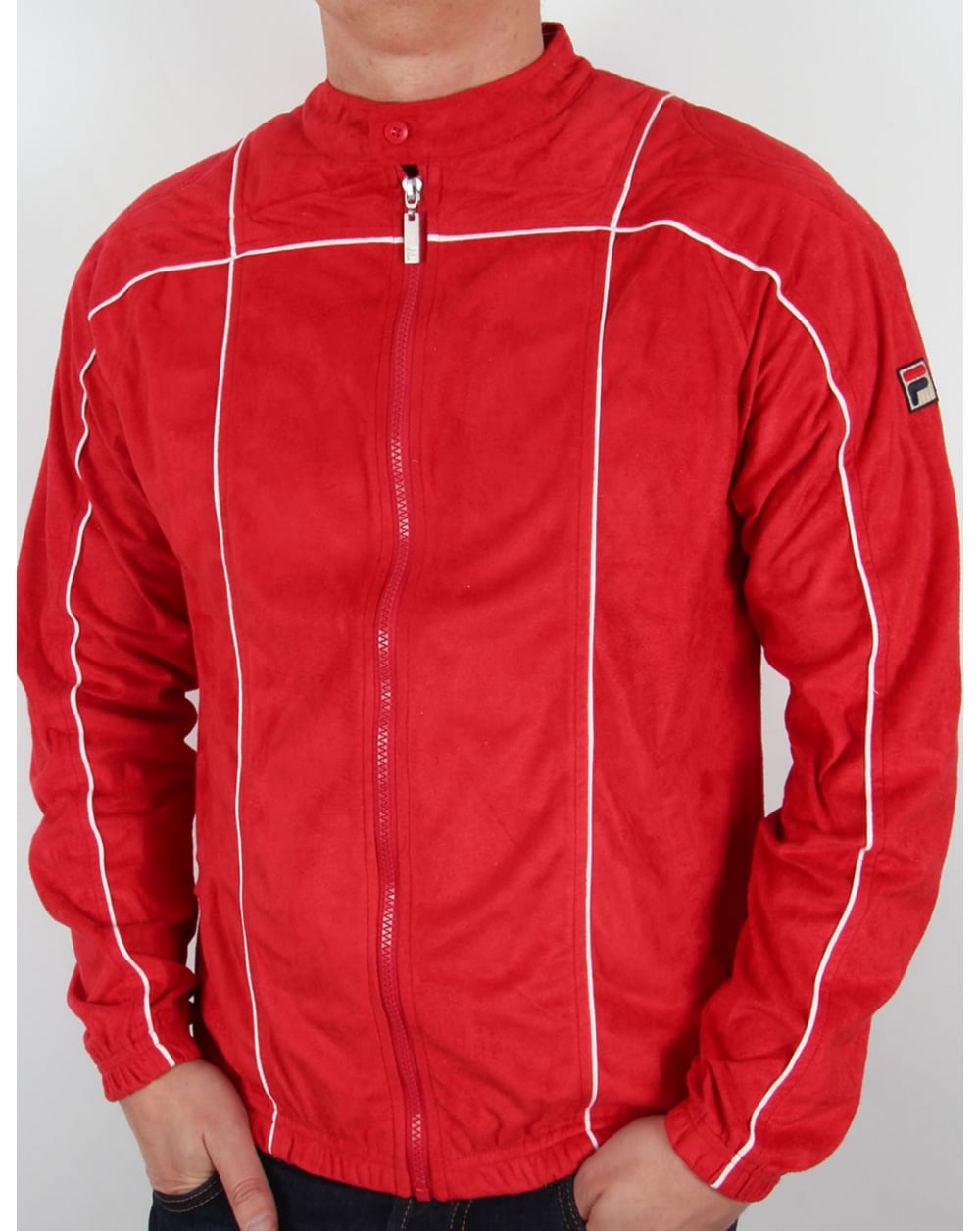 Fila Vintage Terrinda Mk3 Track Top Red