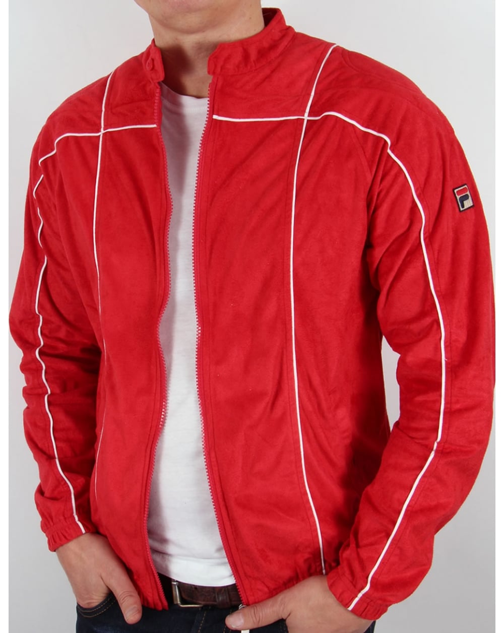 Fila Vintage Terrinda Mk3 Track Top Red