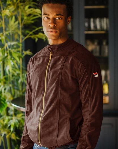 Fila Vintage Terrinda Track Top Brown