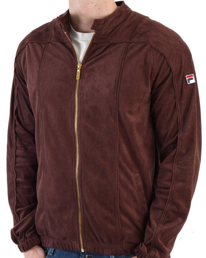 Fila Vintage Terrinda Track Top Brown