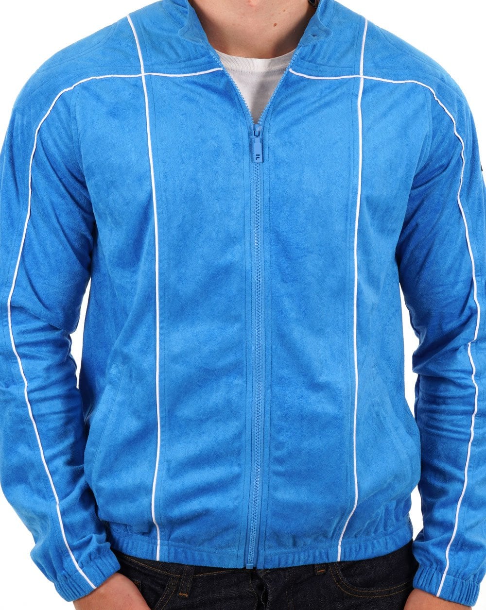 Fila Vintage Terrinda Track Top French Blue/White