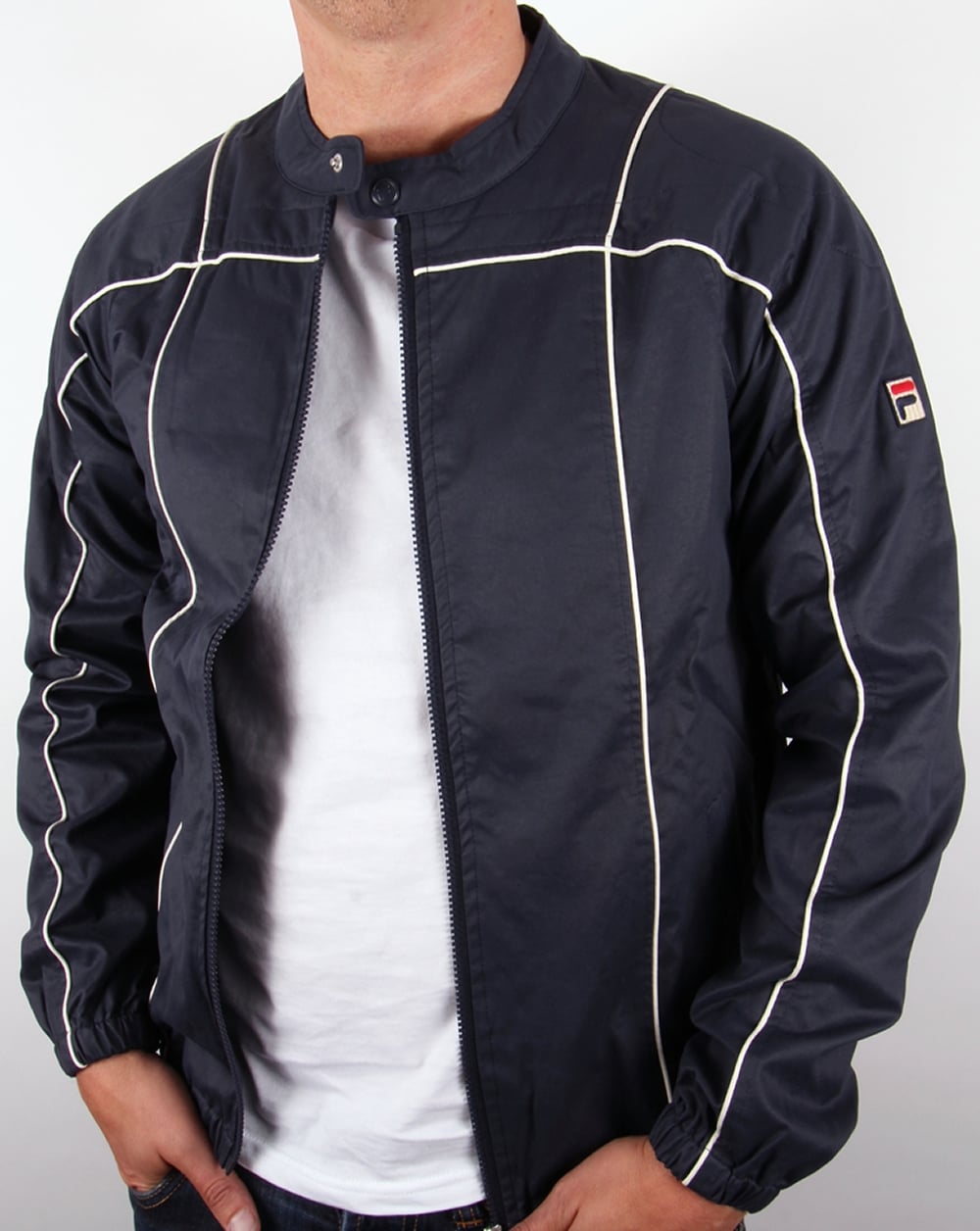 Fila Vintage Terrinda Wax Track Top Navy