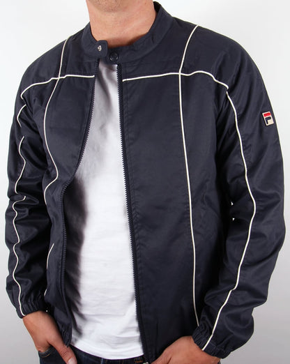 Fila Vintage Terrinda Wax Track Top Navy