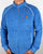 Fila Vintage Terry Biker Track Top Ocean Blue