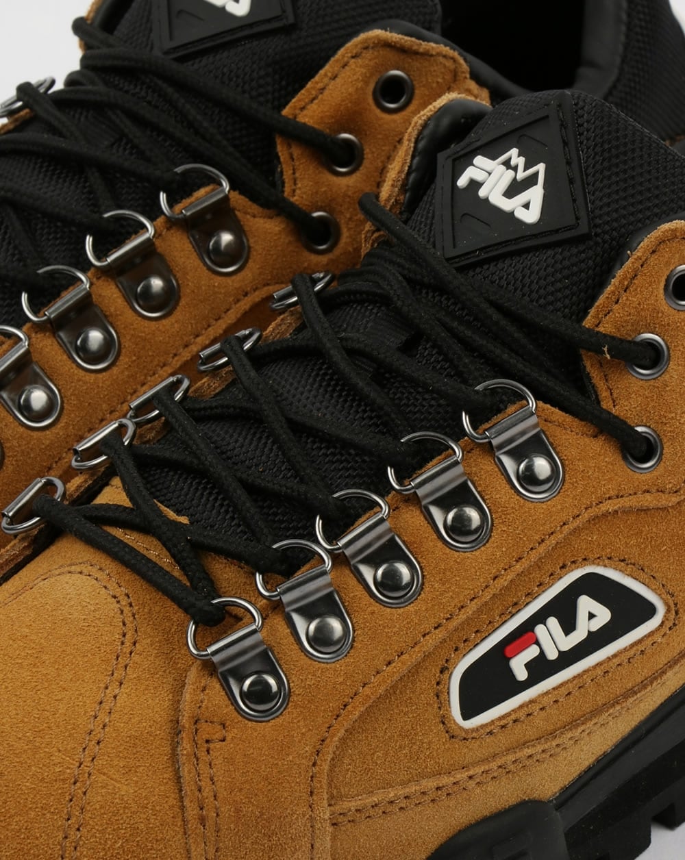 Fila Vintage Trailblazer Suede Boots Honey Mustard