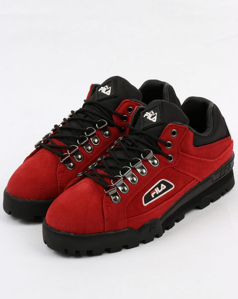 Fila Vintage Trailblazer Suede Boots Red