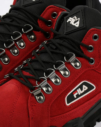 Fila Vintage Trailblazer Suede Boots Red