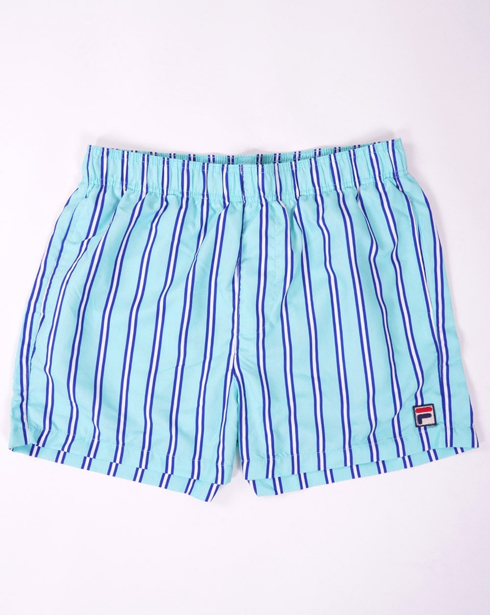Fila Vintage Twin Stripe Swim Shorts Aruba
