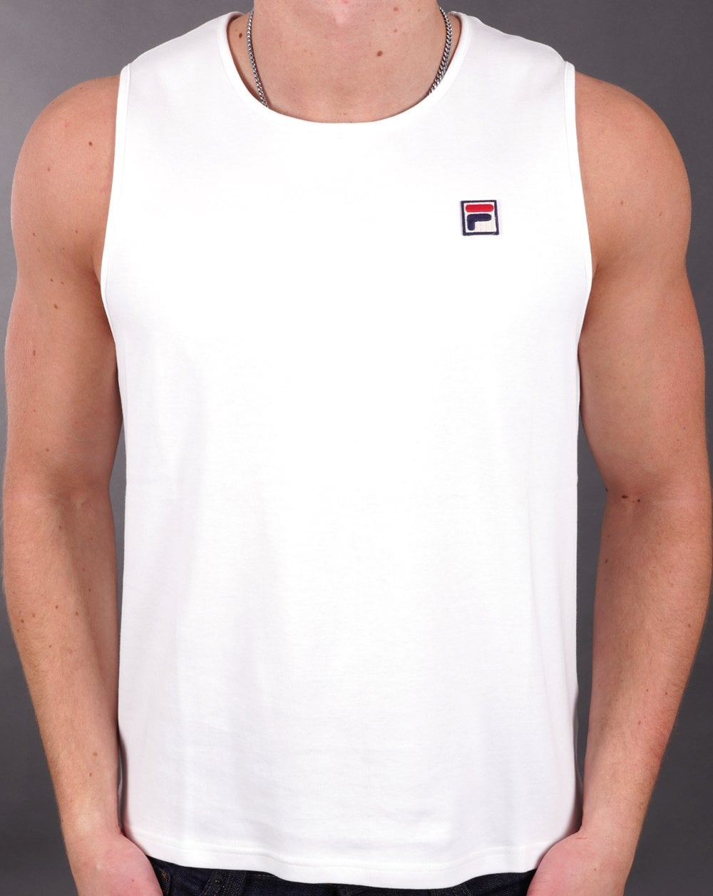 Fila Vintage Vest White