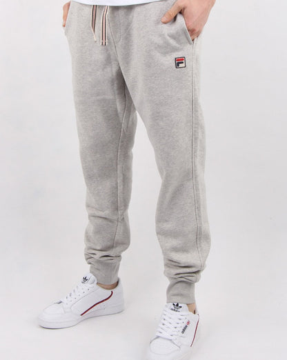 Fila Vintage Visconti Track Pants Mid Grey Marl