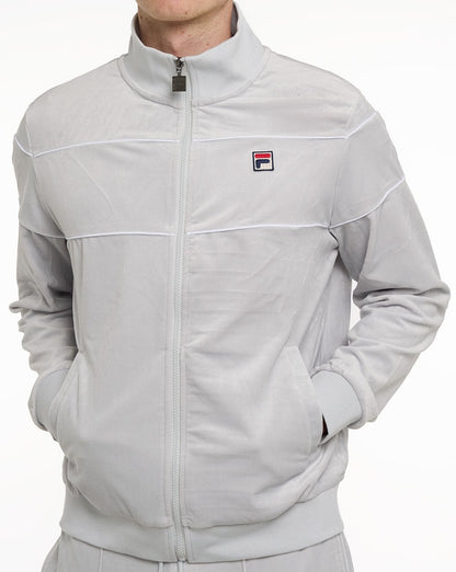 Fila Vintage Vittorio Velour Track Top Dawn Blue
