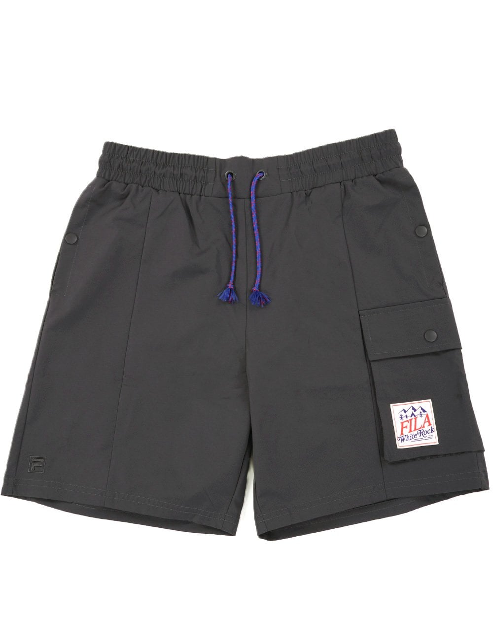 Fila White Rock Cargo Shorts Dark Grey