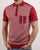Gabicci Vintage Belair Knitted Polo Shirt Red