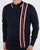 Gabicci Vintage Blade Long Sleeve Polo Navy
