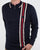 Gabicci Vintage Blade Long Sleeve Polo Navy