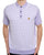 Gabicci Vintage Danson Knit Polo Purple
