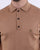 Gabicci Vintage Jackson Knitted Polo Light Brown